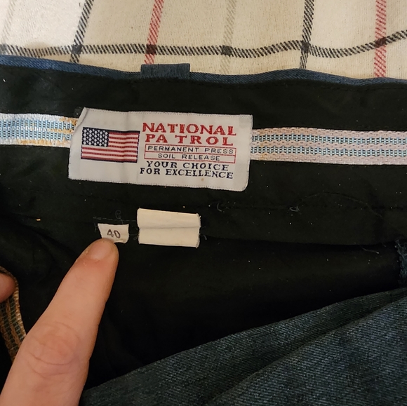 National Patrol navy blue dress slacks - Picture 2 of 2